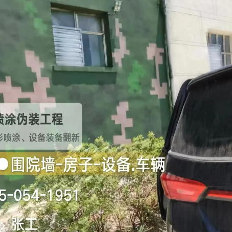 临沧数码迷彩漆施工